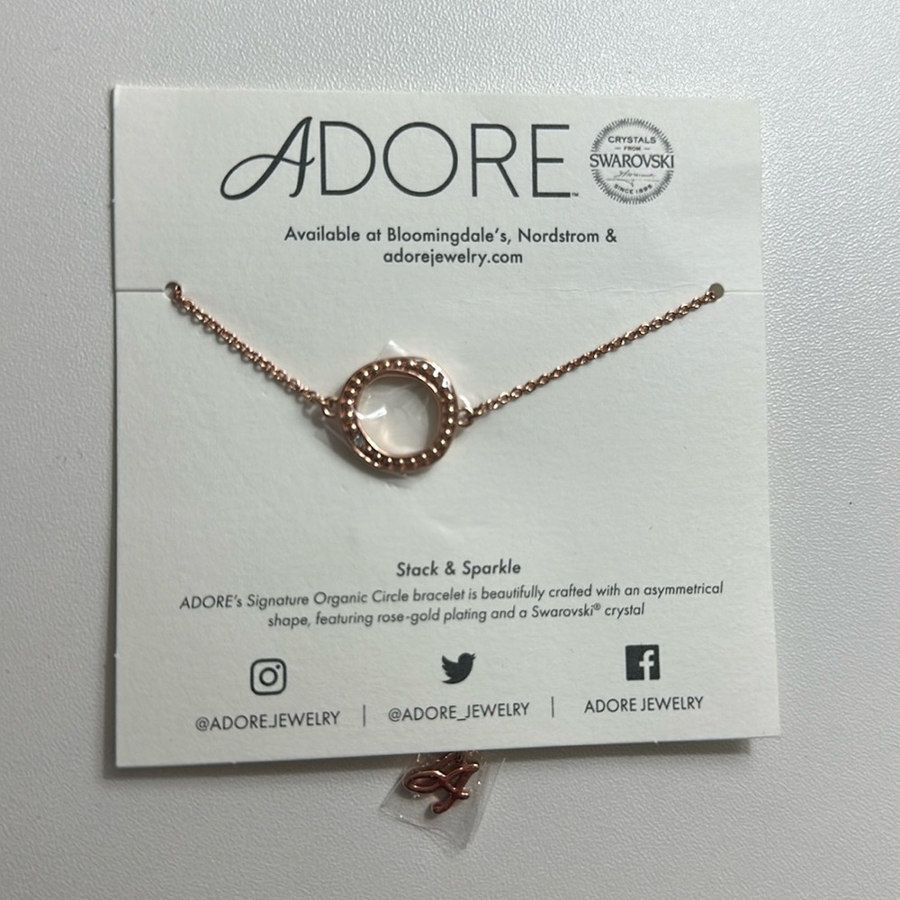 Adore Rose Gold Bracelet